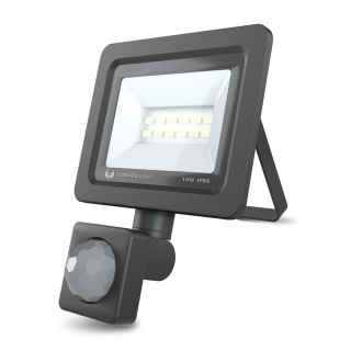 Naświetlacz LED PROXIM II 10W |6000K| PIR IP66 Forever Light