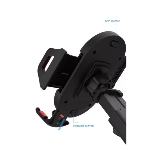 XO uchwyt samochodowy C39 czarny z przyssawką