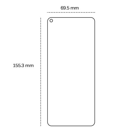 Szkło hartowane 2,5D do Samsung Galaxy A11 / M11