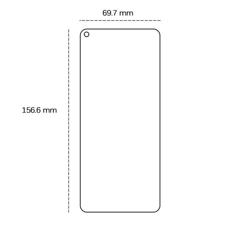 Szkło hartowane 2,5D do Samsung Galaxy A21 / A21s / A80 / Realme GT Neo 3T