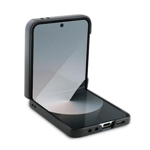 Karl Lagerfeld nakładka do Samsung Galaxy Z Flip6 KF002199 czarna Saffiano Monogram