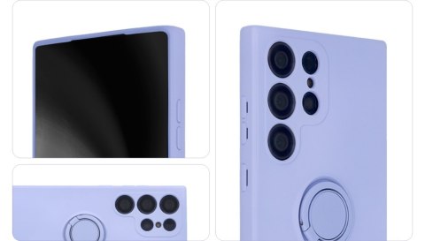 Nakładka Finger Ring iPhone 16 Pro Max liliowa