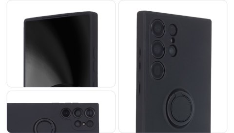 Nakładka Finger Ring iPhone 16 czarna