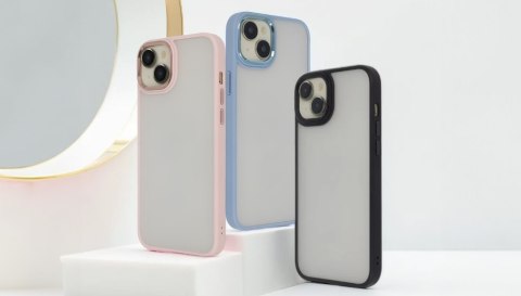 Nakładka Satin Elegant Matt iPhone 16 Plus czarna