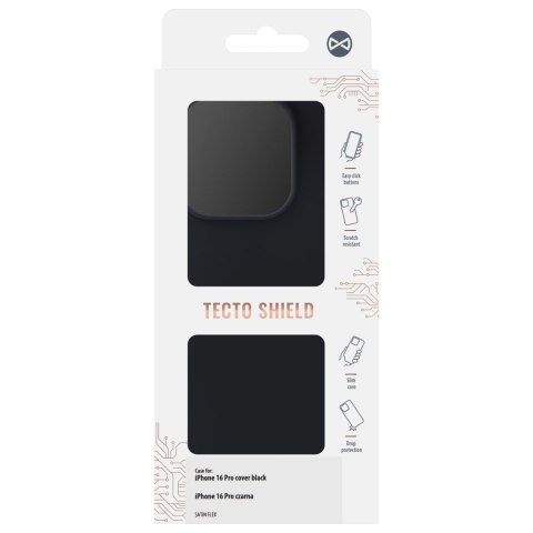Nakładka Satin Flex iPhone 16 Pro czarna
