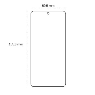 Szkło hartowane 2,5D do Nothing Phone (2a) Plus