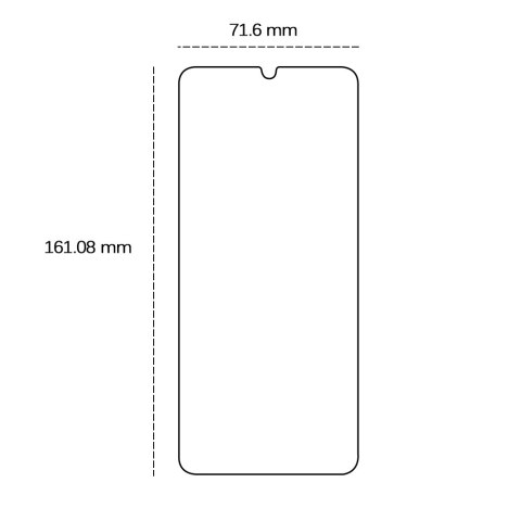 Szkło hartowane 2,5D do Samsung Galaxy A06 4G / 5G