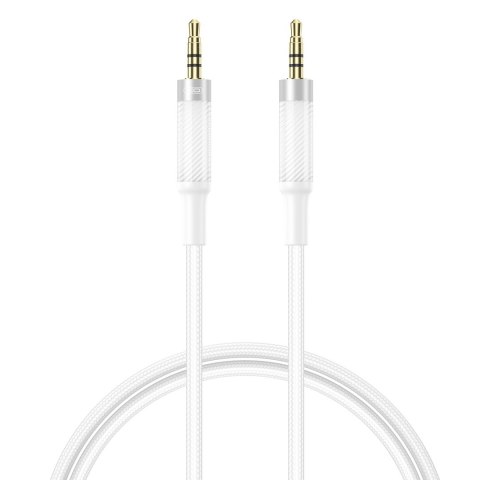 XO kabel audio NB-R279C jack 3,5mm - jack 3,5mm 1,0m biały