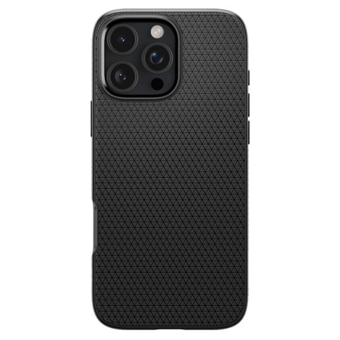 Spigen nakładka Liquid Air do iPhone 16 Pro 6,3" matowa czarna