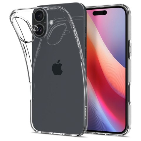 Spigen nakładka Liquid Crystal do iPhone 16 6,1" przezroczysta