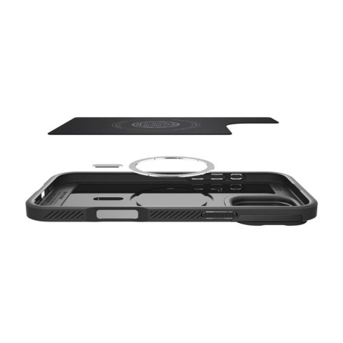 Spigen nakładka Optik Armor Mag MagSafe do iPhone 16 Pro 6,3" czarna