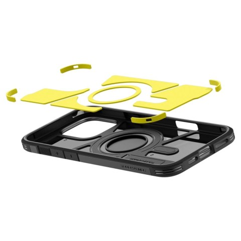 Spigen nakładka Tough Armor Mag MagSafe do iPhone 16 Pro 6,3" czarna