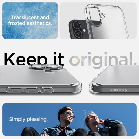 Spigen nakładka Ultra Hybrid do iPhone 16 6,1" frost clear