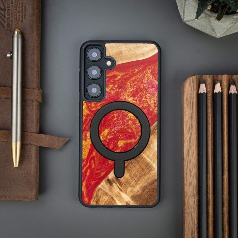 Bewood nakładka Unique do Samsung Galaxy S24 Plus Neons Paris z MagSafe