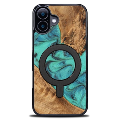 Bewood nakładka Unique do iPhone 16 Plus 6,7" Turquoise z MagSafe