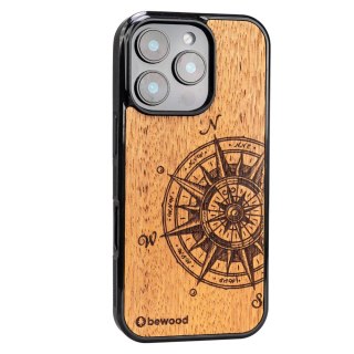 Bewood nakładka do iPhone 16 Pro 6,3" Traveler Merbau