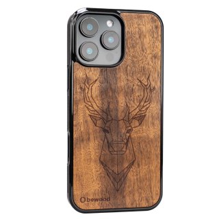 Bewood nakładka do iPhone 16 Pro Max 6,9" Jeleń Imbuia