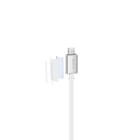 Devia kabel Extreme EC654 PD USB-C - Lightning 1,5 m 27W 3A biały