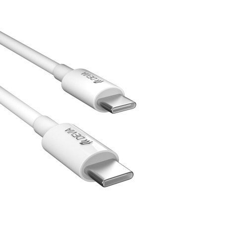 Devia ładowarka sieciowa Extreme PD GaN 65W 2x USB-C 1x USB biała + kabel USB-C - USB-C do laptopa