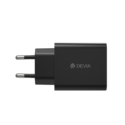 Devia ładowarka sieciowa Rocket PD 45W 1x USB-C czarna + kabel USB-C - USB-C