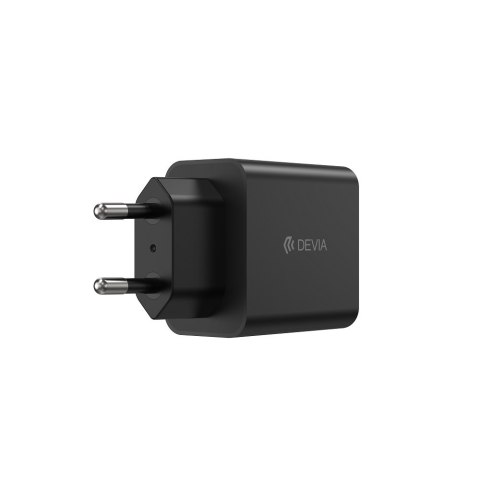 Devia ładowarka sieciowa Rocket PD 45W 1x USB-C czarna + kabel USB-C - USB-C