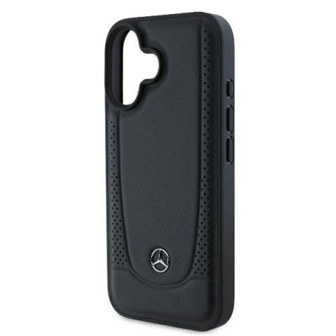 Mercedes nakładka do iPhone 16 6,1" MEHCP16SARMBK Hardcase Leather Urban czarna