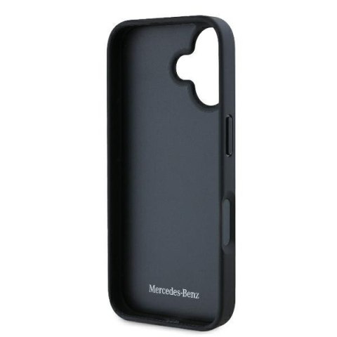 Mercedes nakładka do iPhone 16 6,1" MEHCP16SARMBK Hardcase Leather Urban czarna