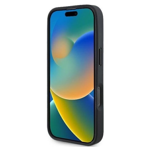 Mercedes nakładka do iPhone 16 Pro 6,3" MEHMP16L23RCMK Hardcase Smooth Leather MagSafe czarna