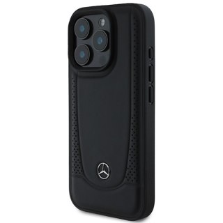 Mercedes nakładka do iPhone 16 Pro Max 6,9" MEHCP16XARMBK Hardcase Leather Urban czarna