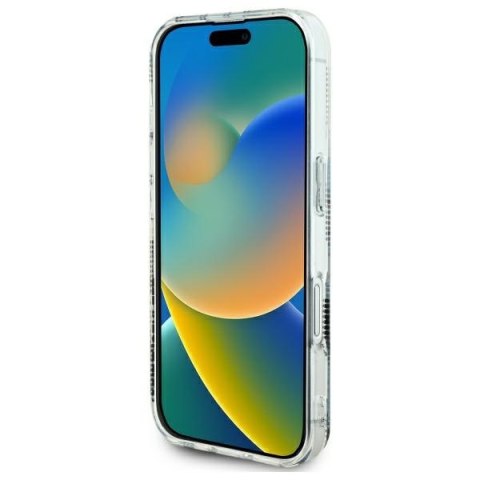 Karl Lagerfeld nakładka do iPhone 16 6,1" KLHCP16SHKLPCHT przezroczysta Hardcase IML Choupette Head Electroplated