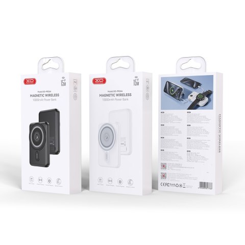 XO power bank magnetyczny PR264 20W 10000mAh biały