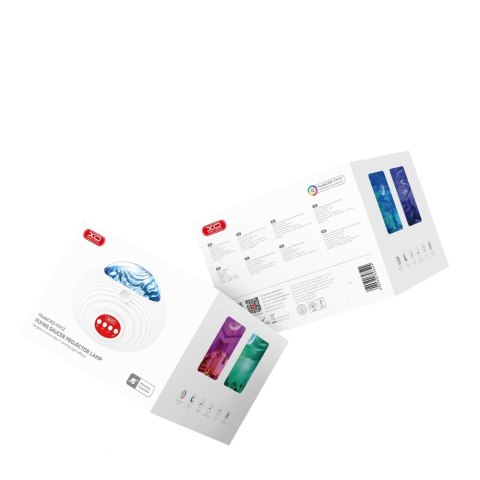 XO projektor LED YH12 gwiazd-galaktyk z głośnikiem