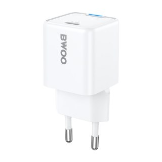 BWOO ładowarka sieciowa PD GaN USB-C 30W biała