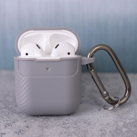 Etui Carbon do Airpods 4 szare