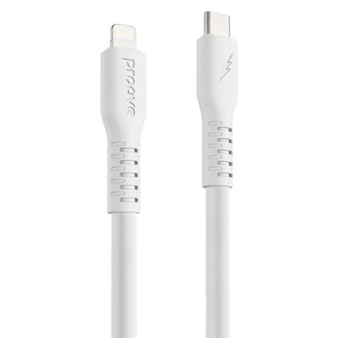 Proove kabel Eter-l USB-C - Lightning 2m 3A biały