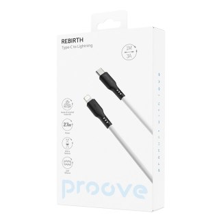 Proove kabel Rebirth USB-C - Lightning 1m 27W biały