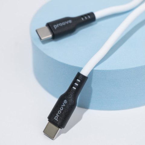 Proove kabel Rebirth USB-C - USB-C 1m 60W biały