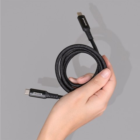 Proove kabel Speed Line USB-C - USB-C 1m 240W czarny