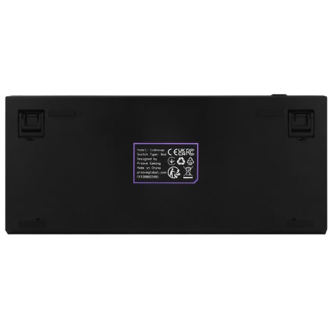 Proove klawiatura mechaniczna Gaming Sideswap czarna