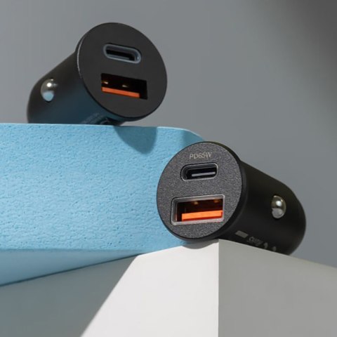 Proove ładowarka samochodowa PD Tiny Power Pro 1x USB-C 1x USB 65W czarna