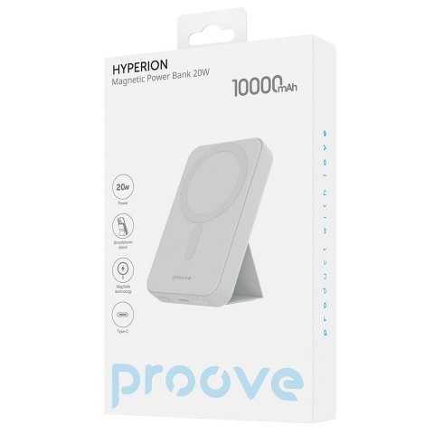 Proove power bank Hyperion 20W 10000mAh biały