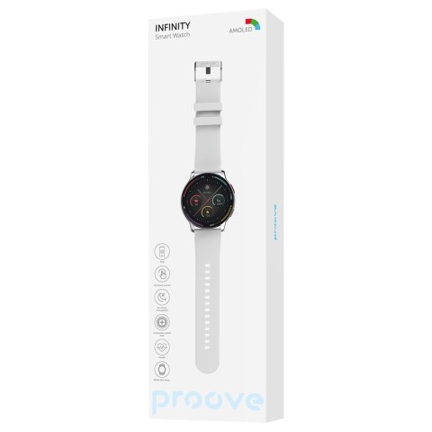 Smartwatch Proove Infinity srebrny