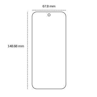 Szkło hartowane 2,5D do Google Pixel 9a