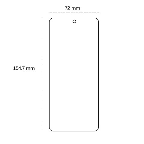 Szkło hartowane 2,5D do Samsung Galaxy S25 Plus