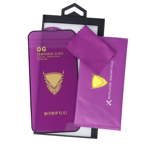 Szkło hartowane OG Premium do Motorola Moto G75 czarna ramka