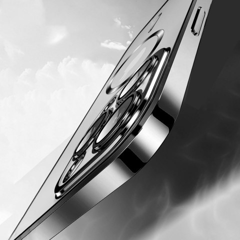 Vmax nakładka Electroplating Mag TPU do Samsung Galaxy S25 czarna