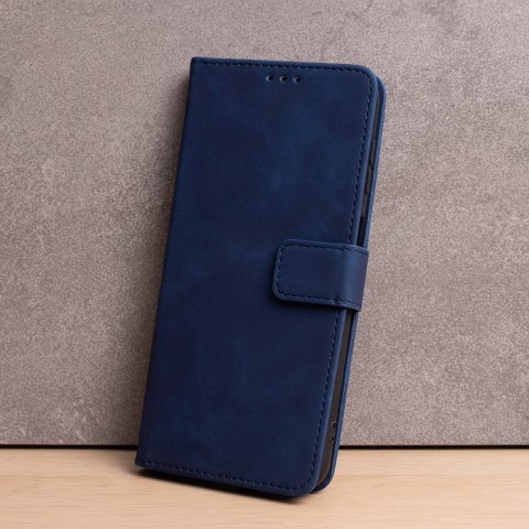 Etui Smart Velvet do Samsung Galaxy A36 5G granatowe