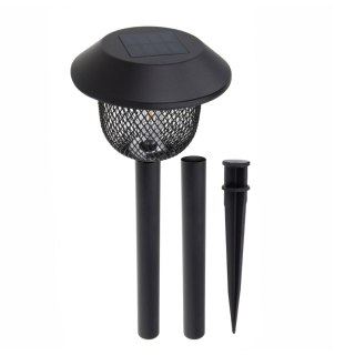 Forever Light Lampa solarna LED SUNARI FLS-30 Słupek stalowy 2 czarny