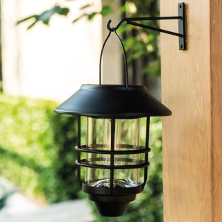 Forever Light Lampa solarna LED SUNARI FLS-40 Latarnia czarna