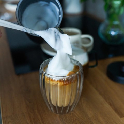 Huslog Spienacz do mleka matowy